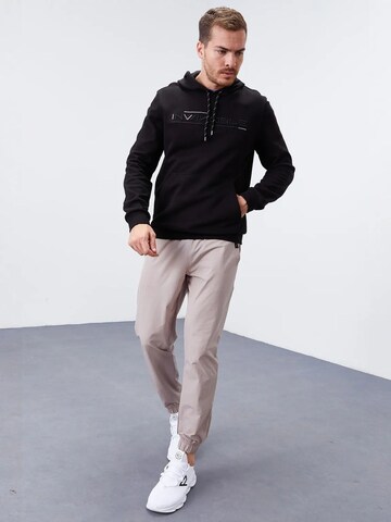 Sweat-shirt Tommy Life en noir