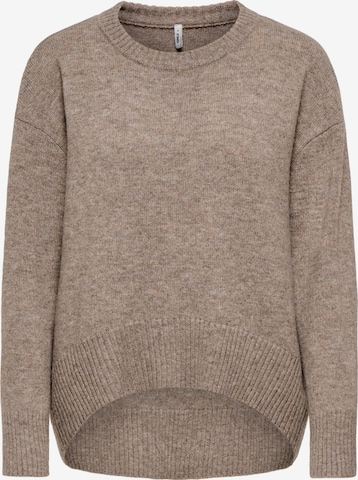 Pull-over ONLY en gris : devant