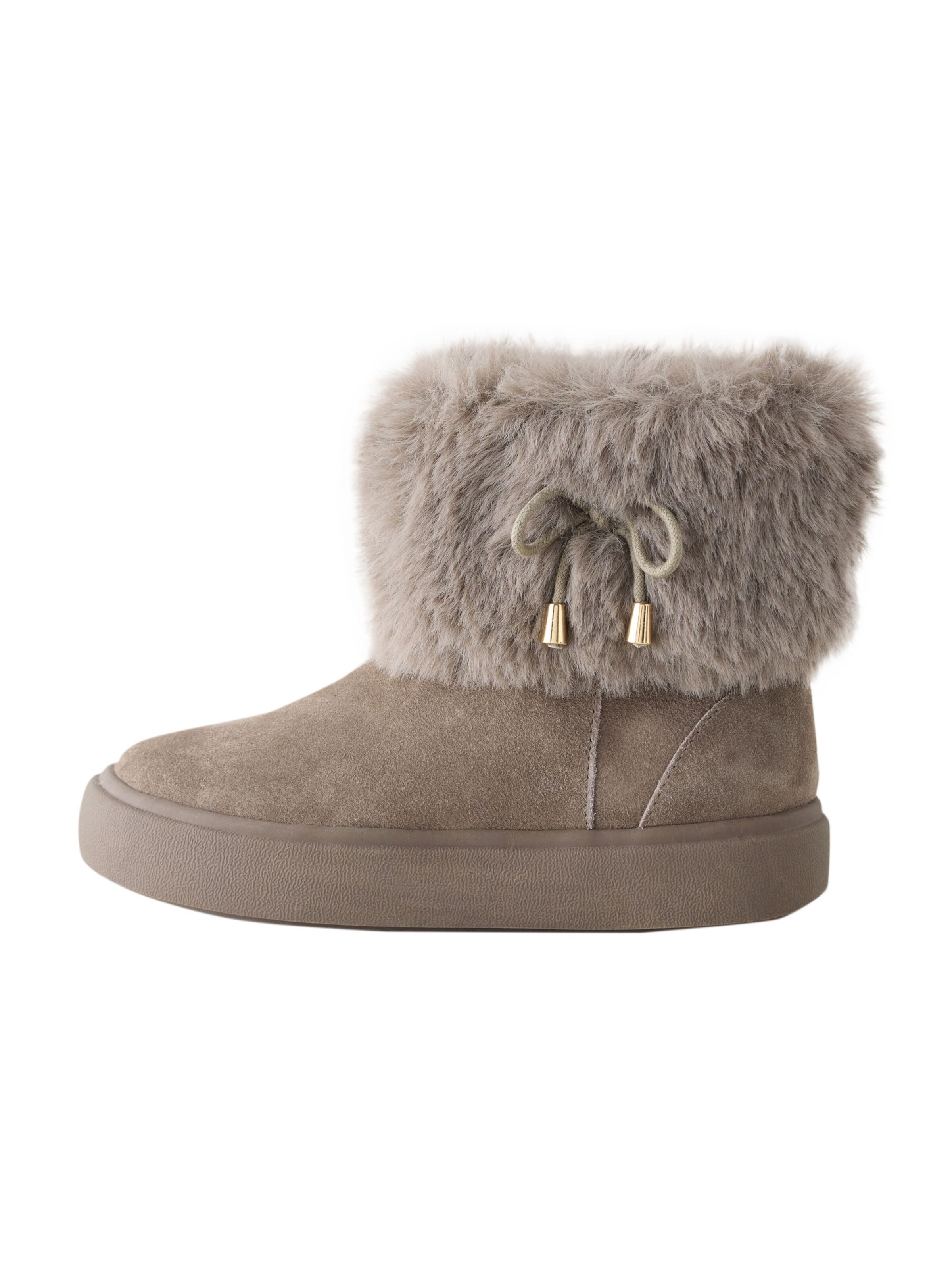 Next - Botas en gris: frente