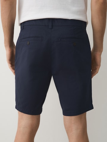 Coupe slim Pantalon chino Next en bleu