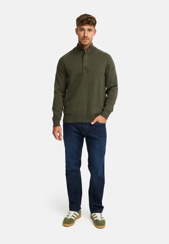 INDICODE JEANS Sweater 'INRajas' in Green