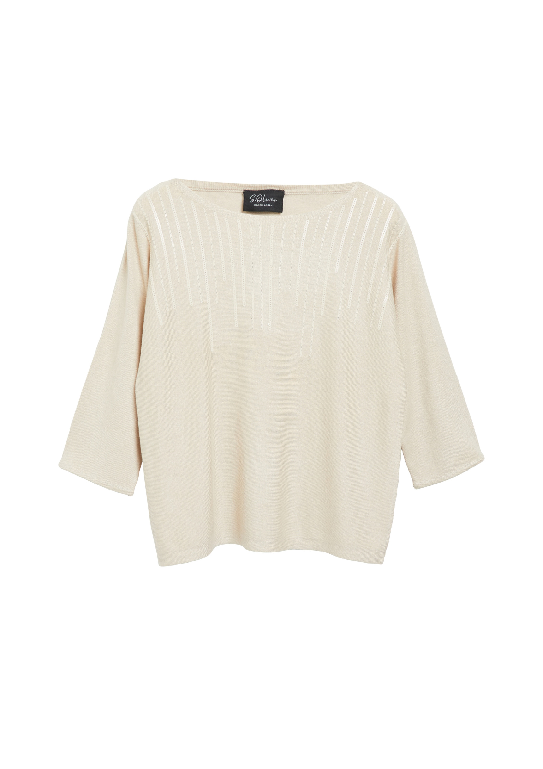 Pull-over s.Oliver en beige : devant