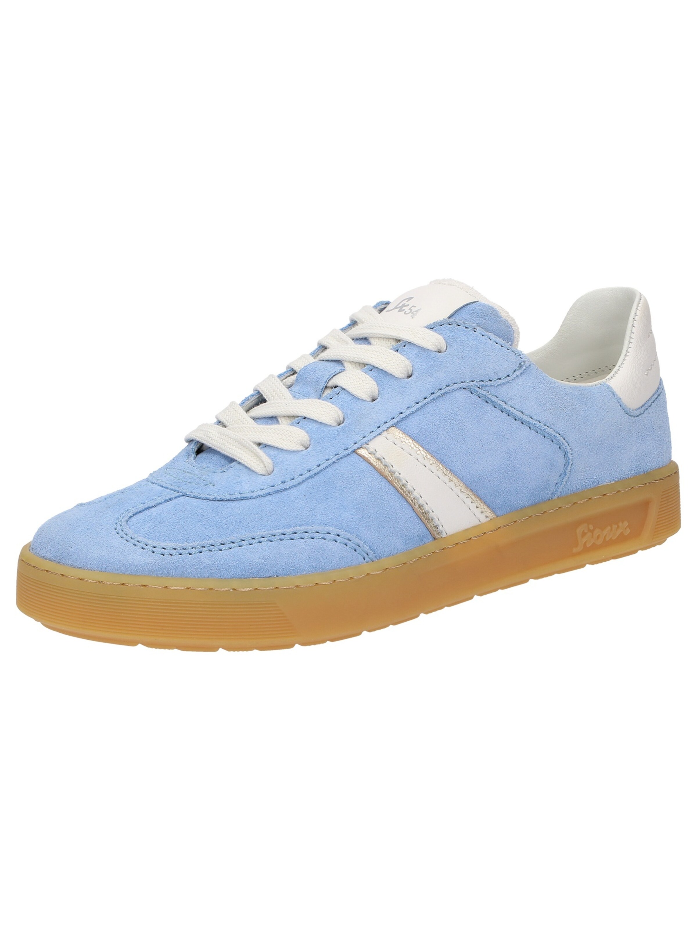 SIOUX Sneakers laag 'Tedroso' in Blauw: voorkant