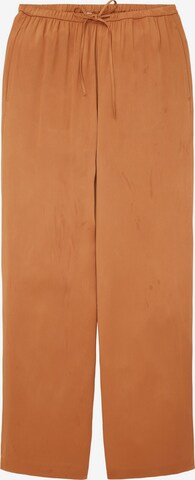 TOM TAILOR - Loosefit Pantalón en marrón: frente