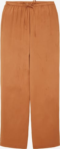 TOM TAILOR Loosefit Broek in Bruin: voorkant