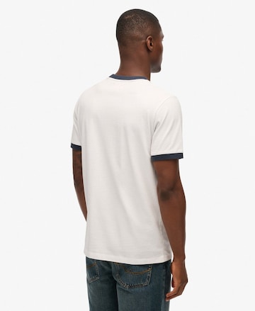 T-Shirt Superdry en blanc