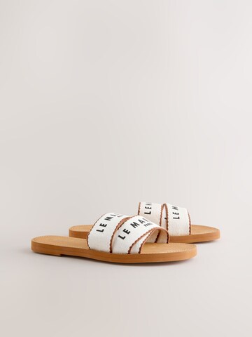 Mule 'Le Marais' Next en blanc