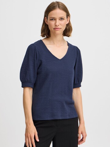 b.young Blouse '  PHILLINE ' in Blauw: voorkant
