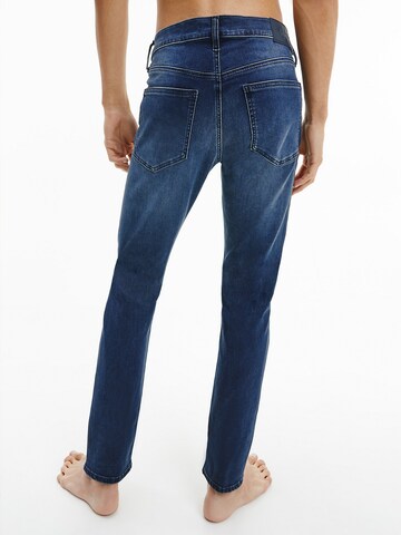 Skinny Jeans de la Calvin Klein Jeans pe albastru