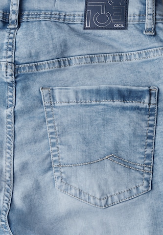 CECIL Slimfit Jeans in Blau