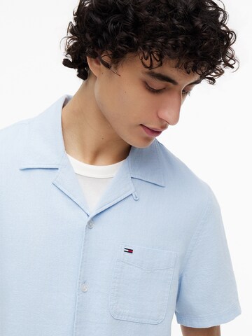 Regular fit Cămașă de la Tommy Jeans pe albastru