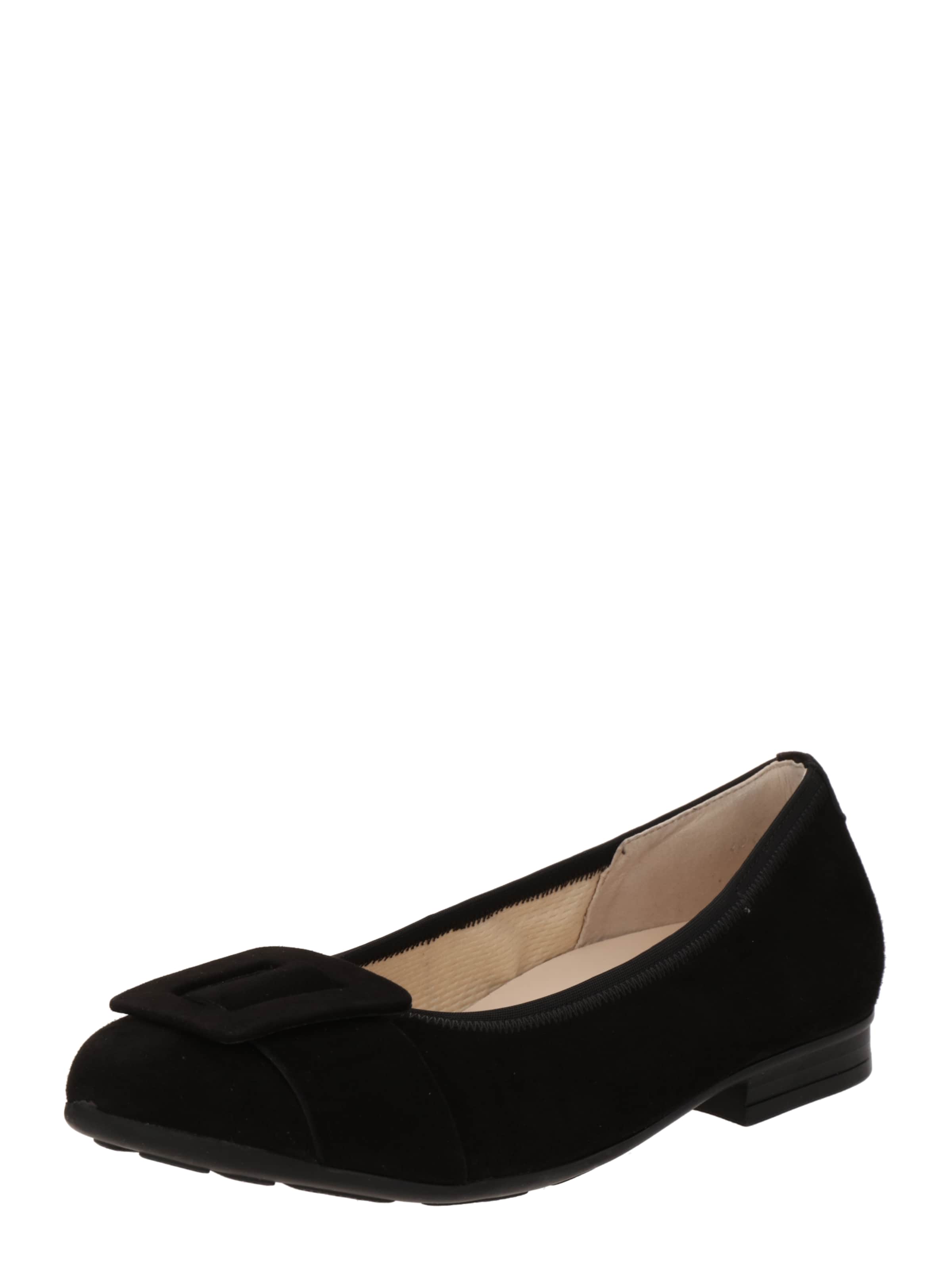 GABOR Ballerina in Schwarz: Vorderseite
