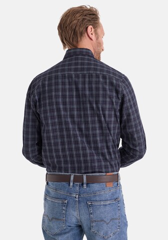 Stooker Men Regular fit Button Up Shirt 'HUGH' in Blue