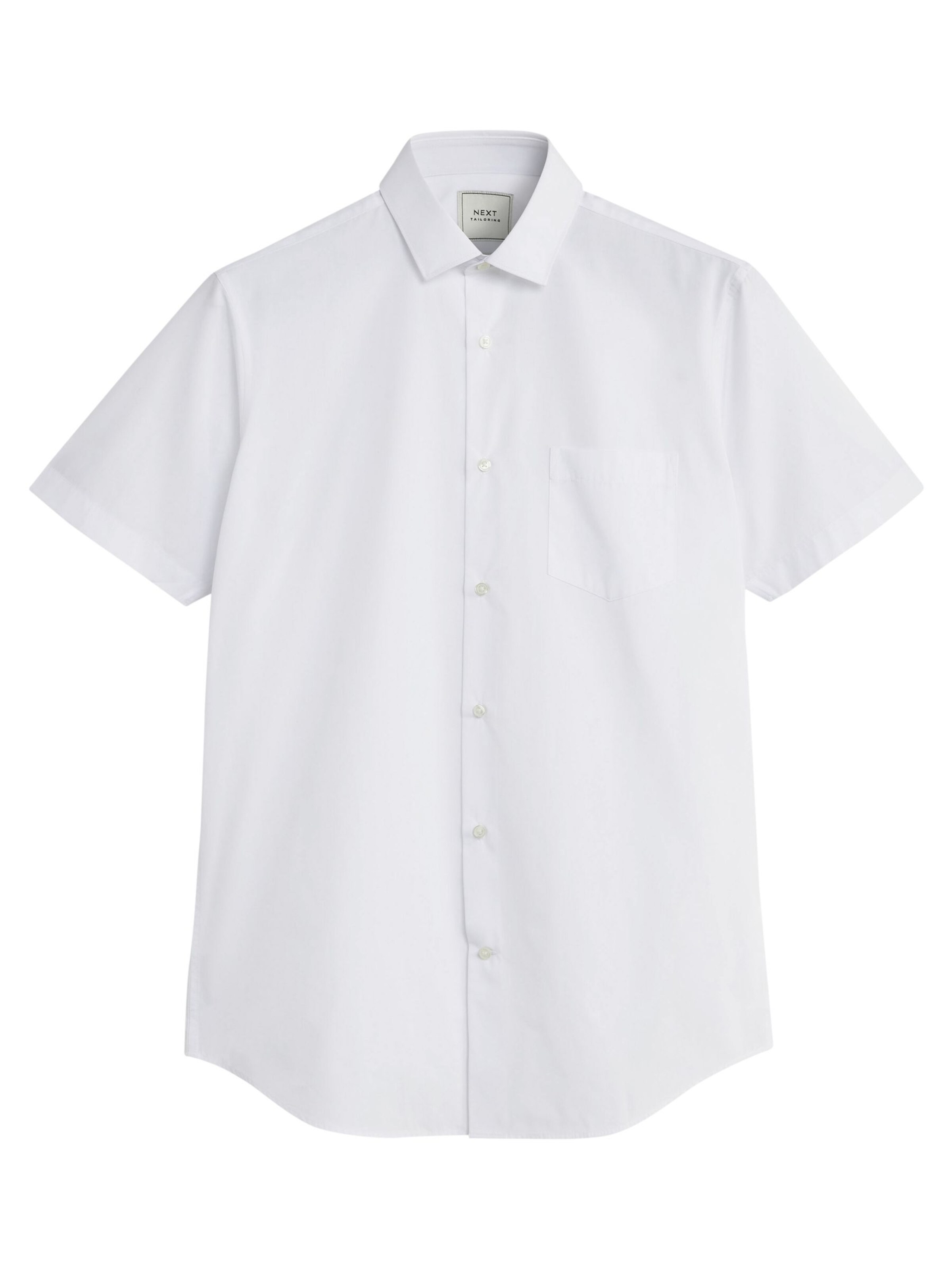 Regular fit Cămașă de la Next pe alb: față