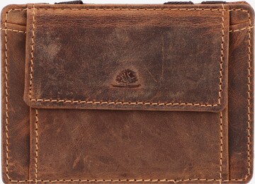 GREENBURRY Wallet in Brown: front