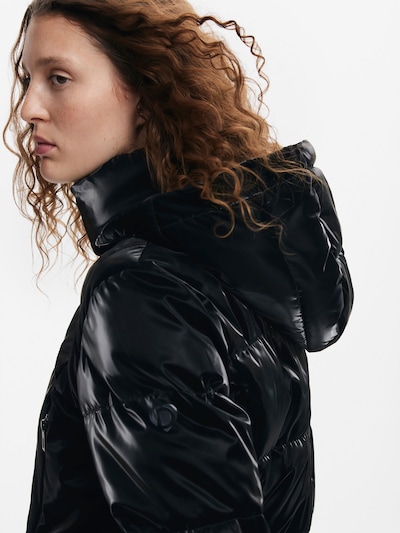 Desigual Winterjacke in schwarz, Produktansicht