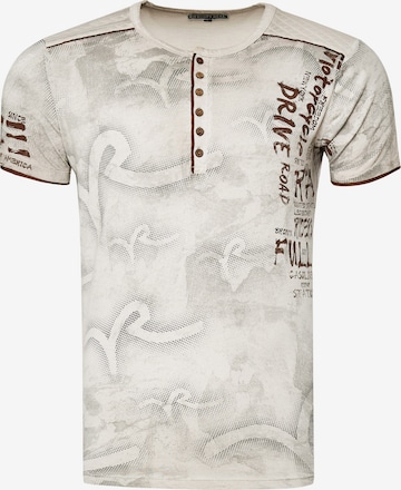 Rusty Neal Shirt in Beige: front