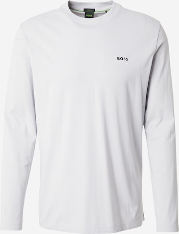 T-Shirt BOSS en gris : devant