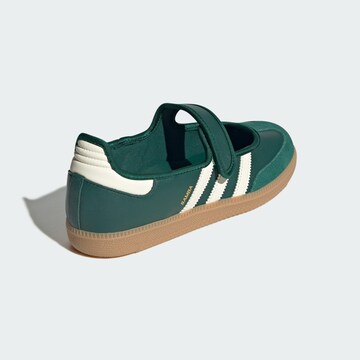 Ballerina con cinturino 'Samba' di ADIDAS ORIGINALS in verde