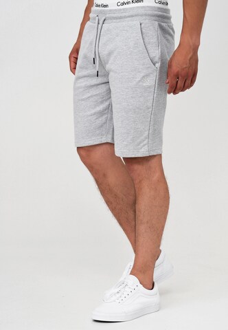 Regular Pantalon 'Eckerd' INDICODE JEANS en gris