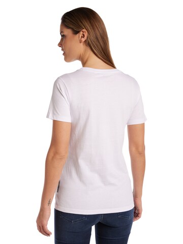BRUNO BANANI T-Shirt 'Ashley' in Weiß