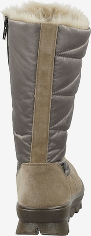 Legero Lace-Up Boots in Beige