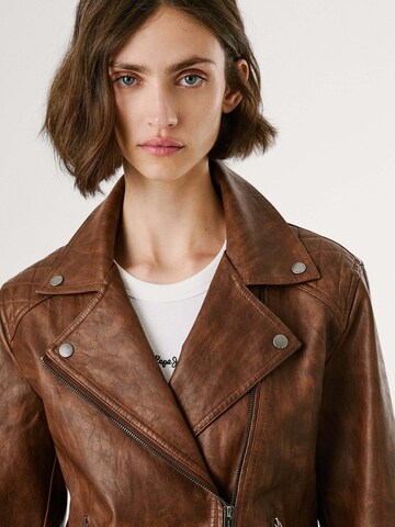 Pepe Jeans Jacke 'Stacy' in Braun