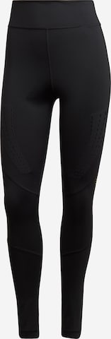 ADIDAS BY STELLA MCCARTNEY Skinny Workout Pants 'Truepurpose ' in Black: front