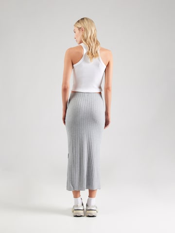 PIECES Skirt 'PCIRIS' in Grey