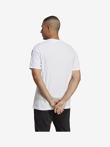 T-Shirt fonctionnel 'Tiro 23 Competition' ADIDAS PERFORMANCE en blanc