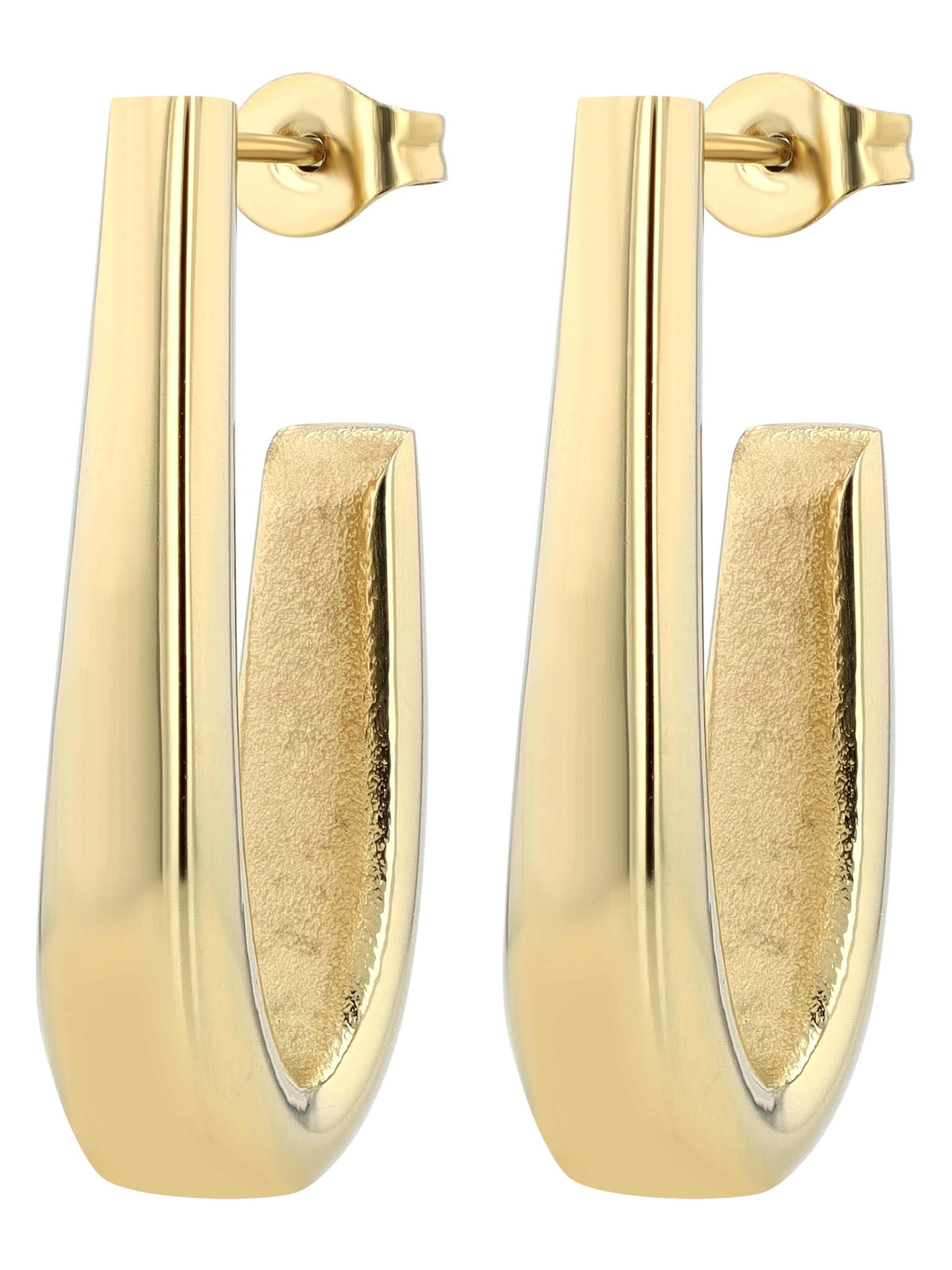 Akzent Earrings 'langlebig' in Gold: front