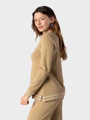 NAULOVER Sweater ' ' in Brown: side