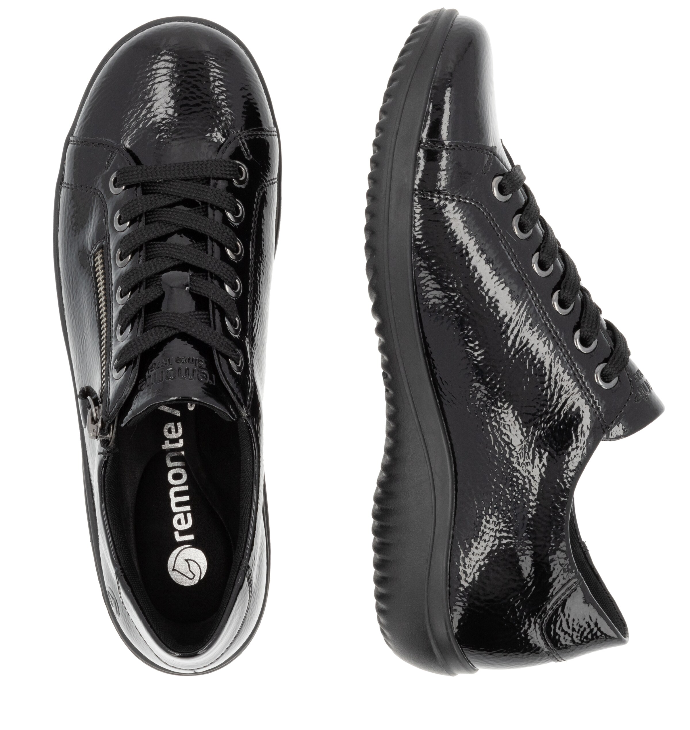 REMONTE Lace-Up Shoes in Black