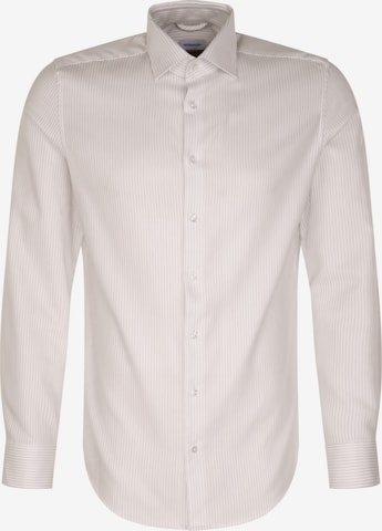 Coupe regular Chemise business SEIDENSTICKER en bleu : devant