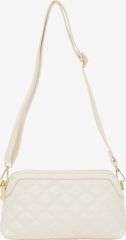 faina Clutch in White: front