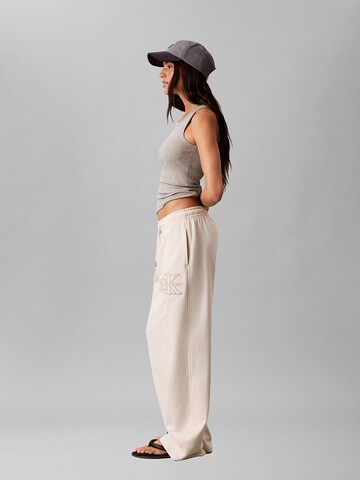 Calvin Klein Jeans Regular Hose 'Terry' in Beige