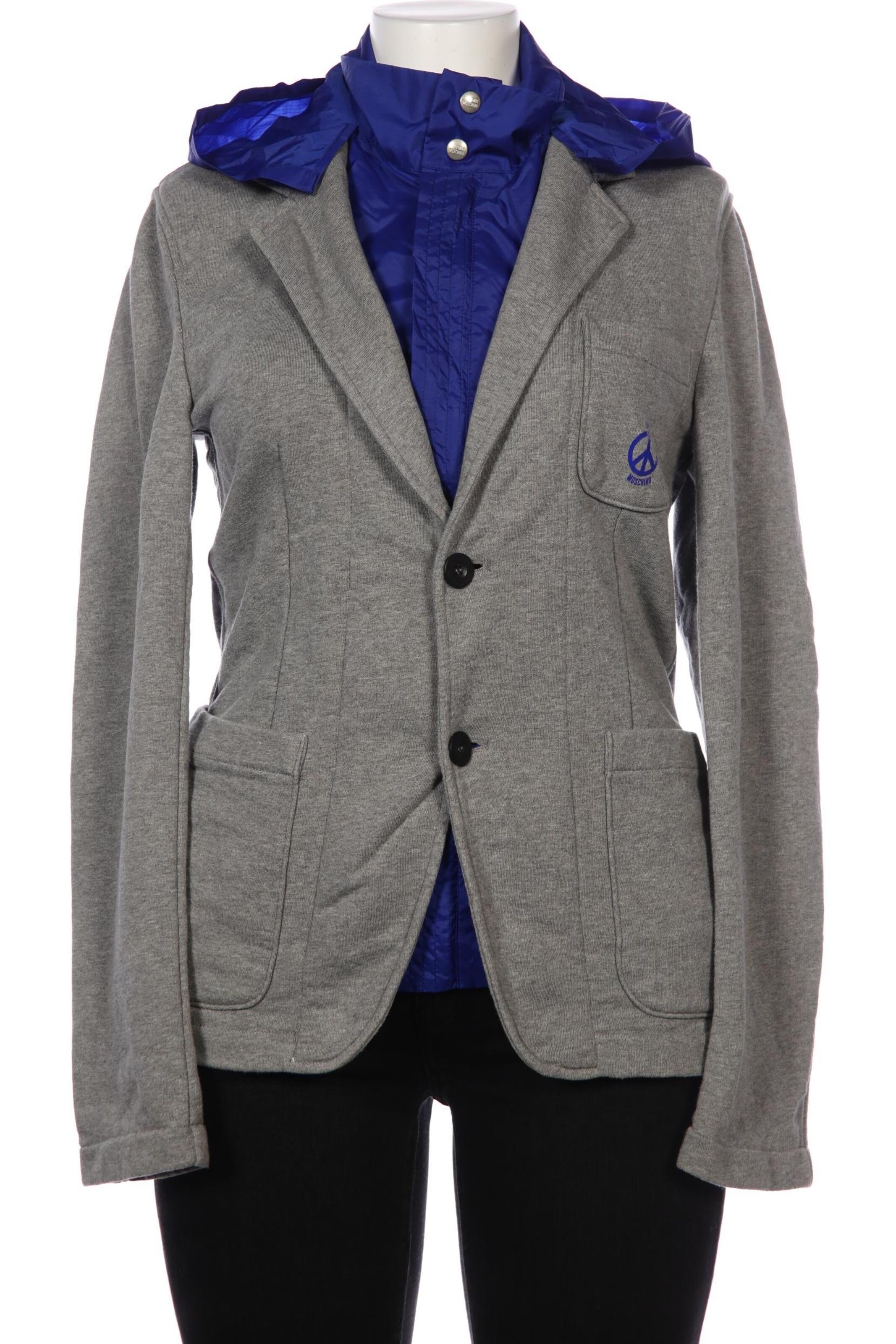 Love Moschino Blazer 5XL in Grau: Vorderseite