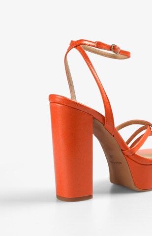 Sandale de la Scalpers pe portocaliu