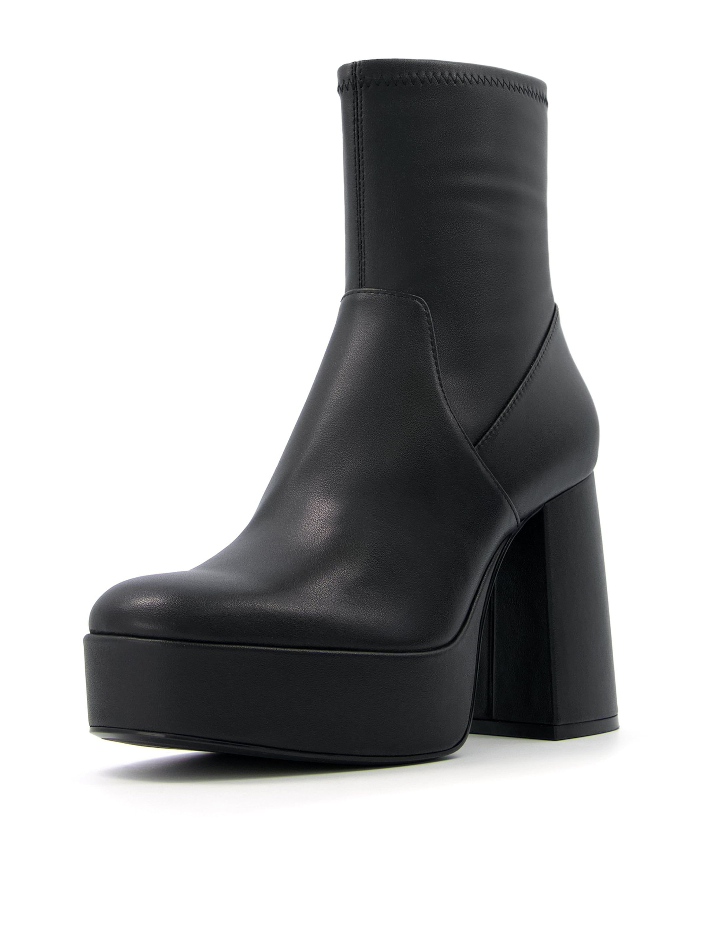 Bottines Bershka en Noir ABOUT YOU