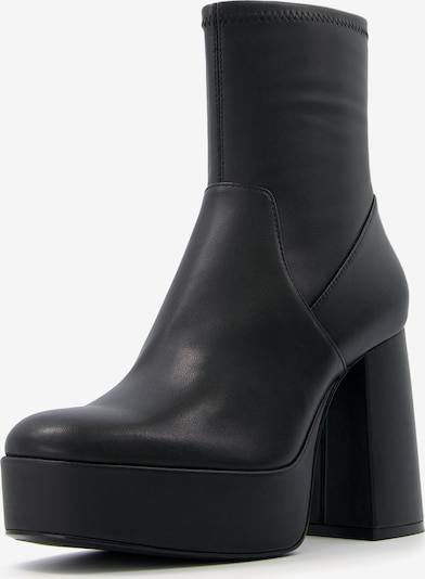 Botine Bershka pe negru, Vizualizare produs