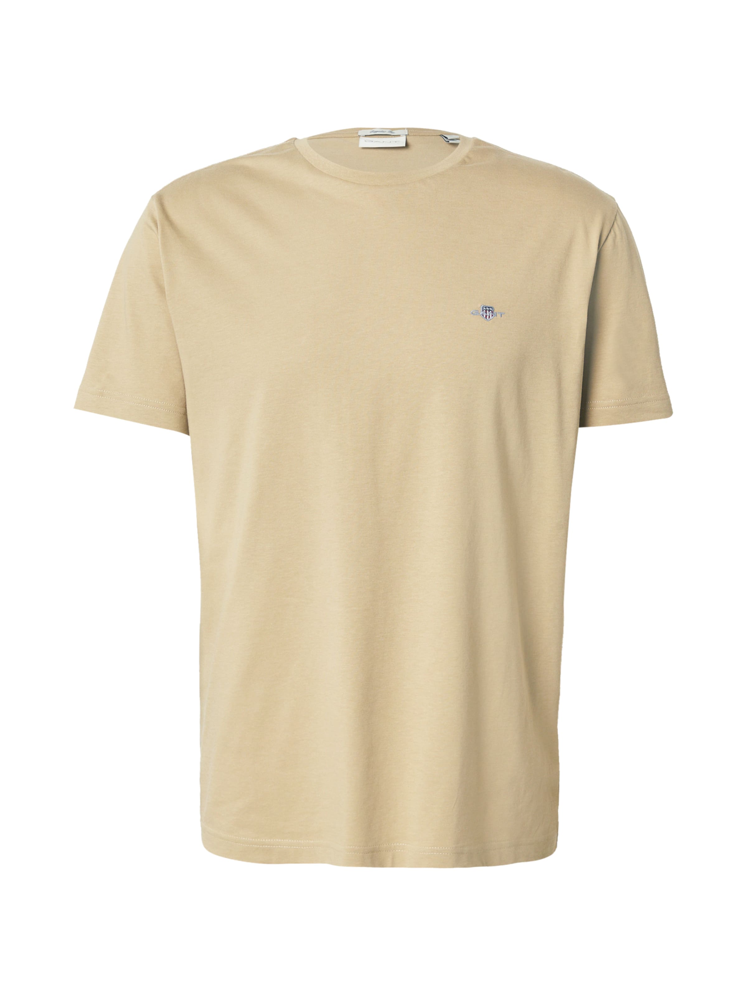 GANT T-shirt i beige: framsida