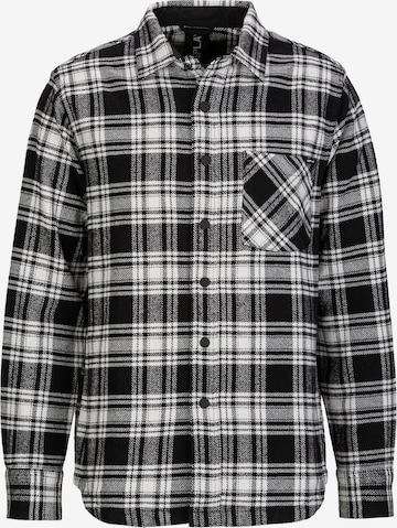 REPLAY Button Up Shirt in Black: front