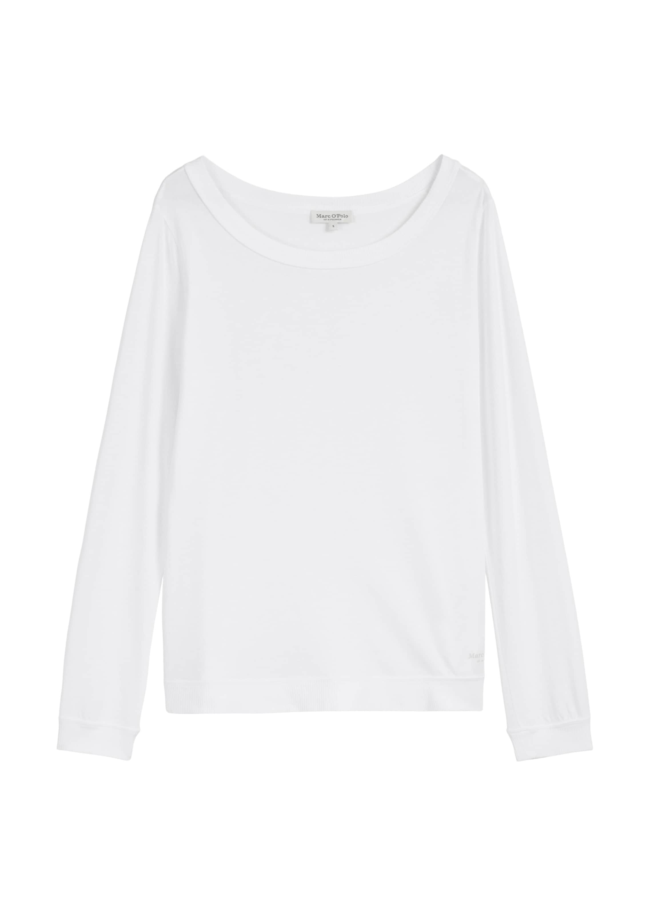 Marc O'Polo Shirt in Wit: voorkant