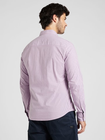 Coupe slim Chemise s.Oliver en violet