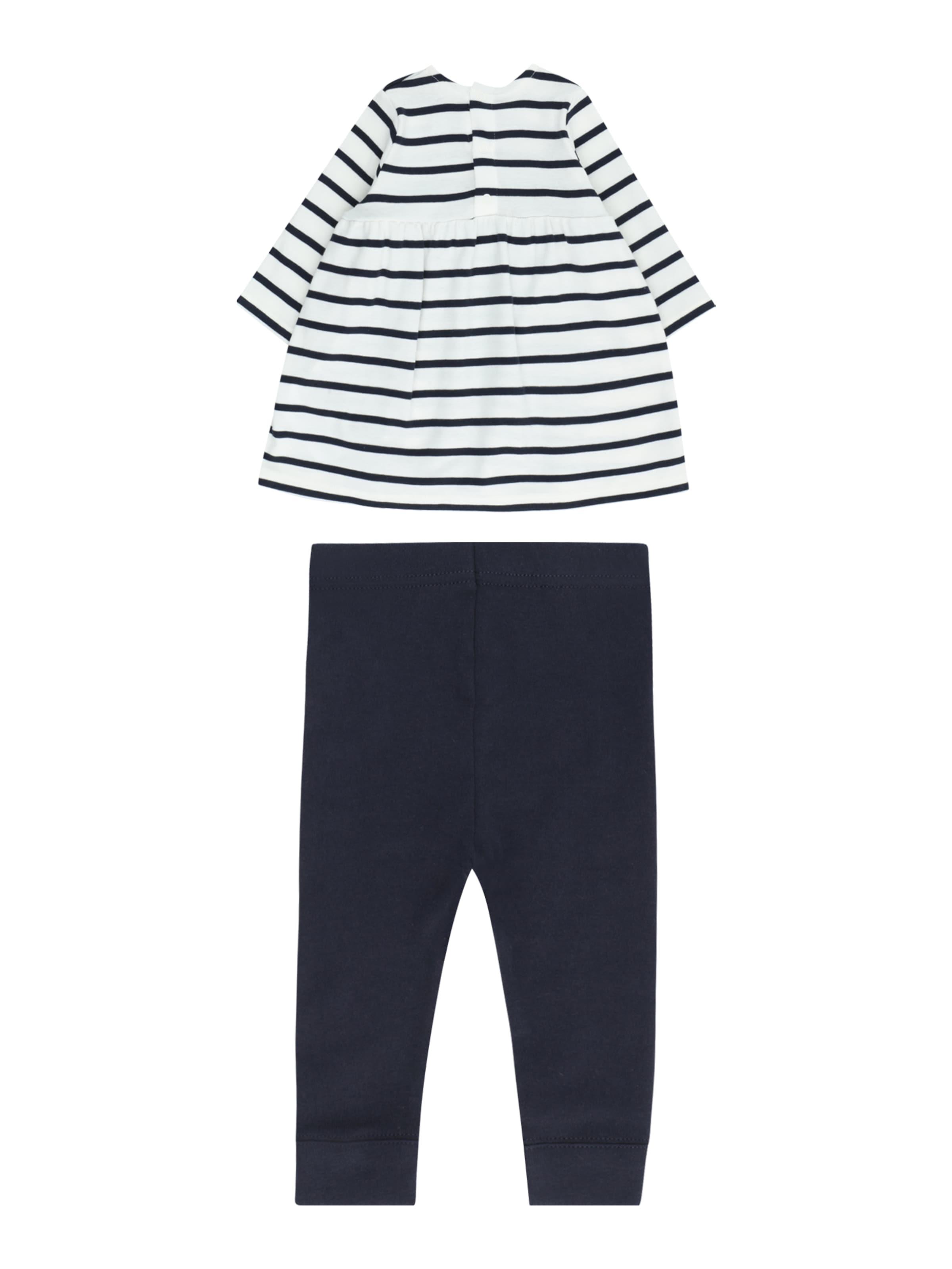 PETIT BATEAU Set: Kleid und Hose in Mischfarben