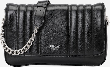 REPLAY Umhängetasche in Schwarz: Vorderseite