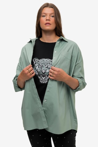 Studio Untold Blouse in Groen: voorkant