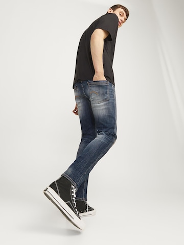 JACK & JONES Slimfit Jeans in Blauw