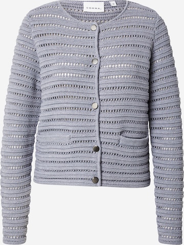 Cardigan COMMA en gris : devant