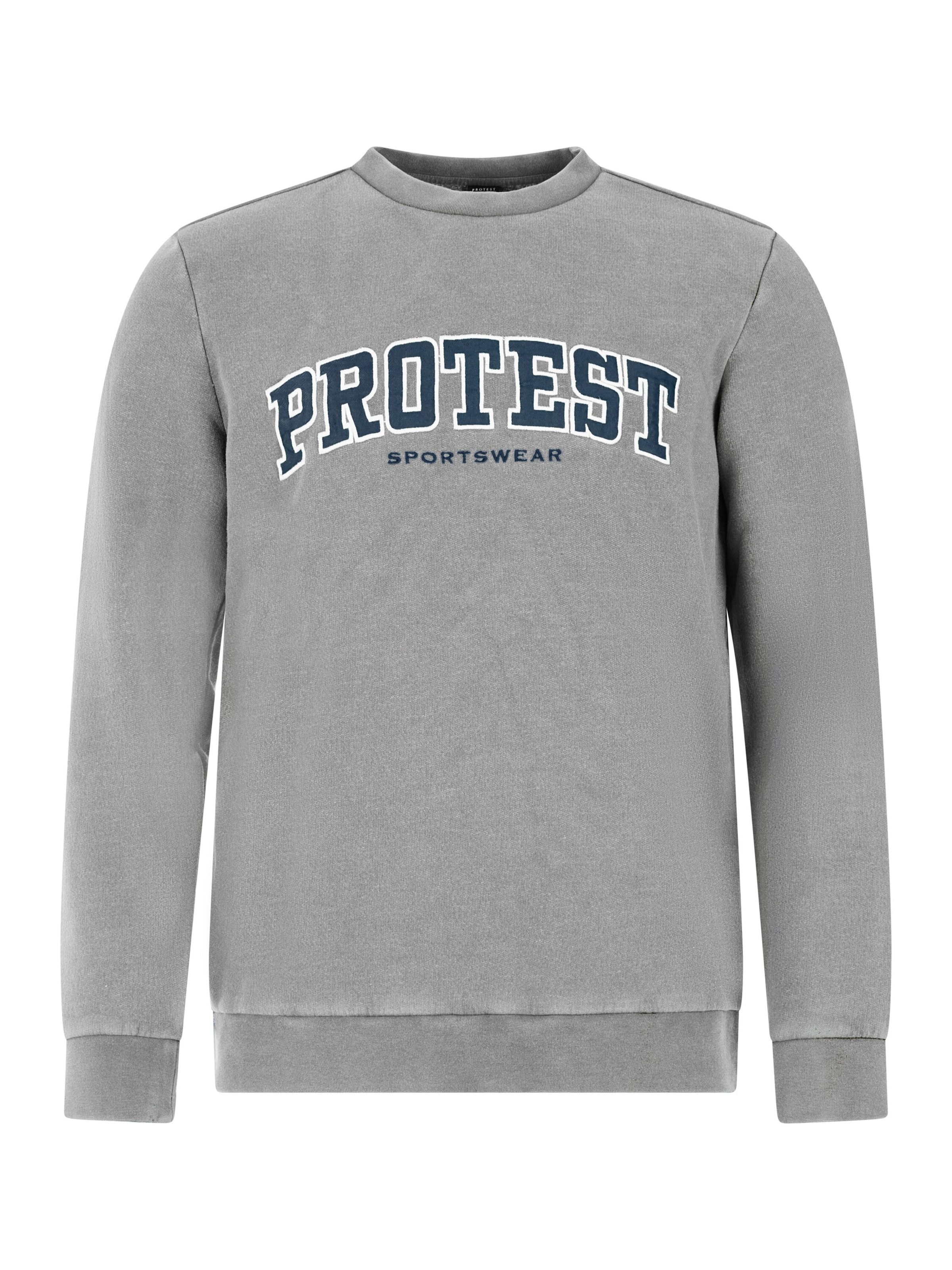 PROTEST Sweater 'PRTGado' in Grey: front